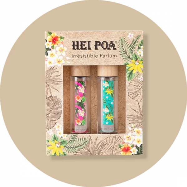 Coffret Duo - Eaux de toilettes aquatique & idyllique