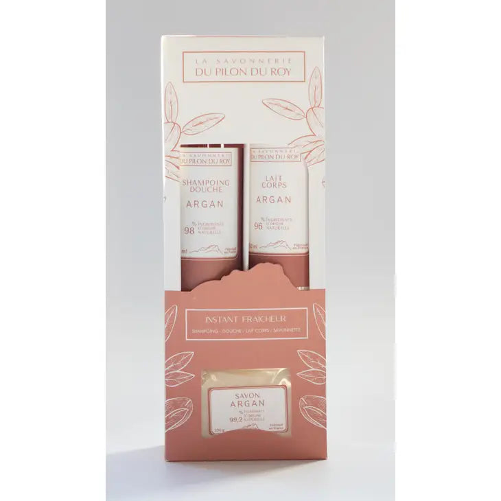 Coffret Instant fraîcheur | Huile d'argan