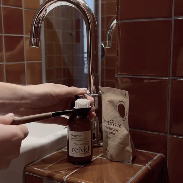 Dentifrice rechargeable