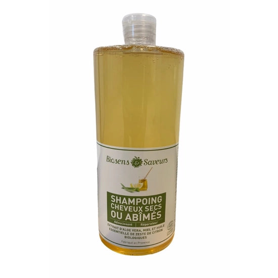 Shampoing cheveux secs ou abîmés 250mL- Citron bio