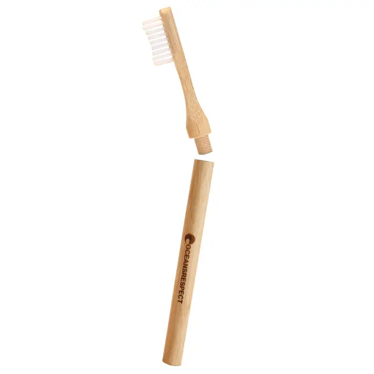 Brosse à dents en bambou avec tête interchangeable - Soft