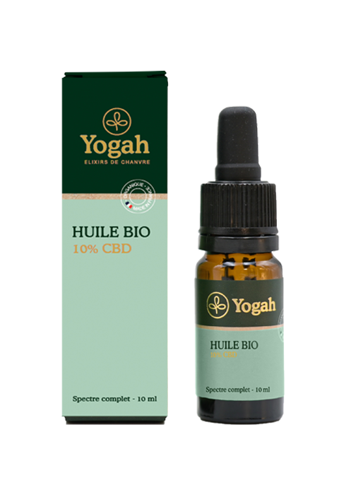 Huile bio cbd 10% full spectrum 10mL