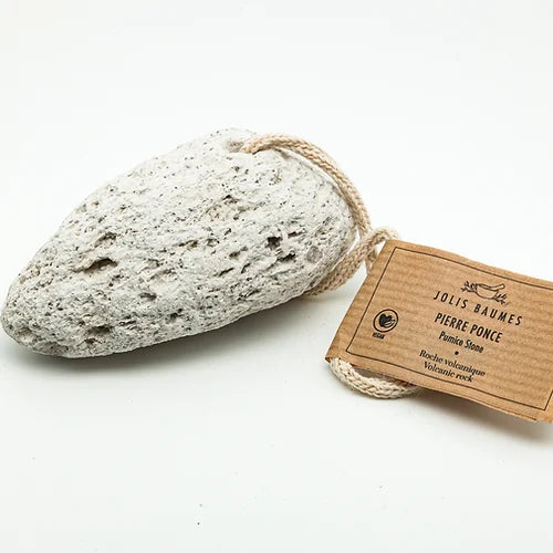 Pierre Ponce en roche volcanique