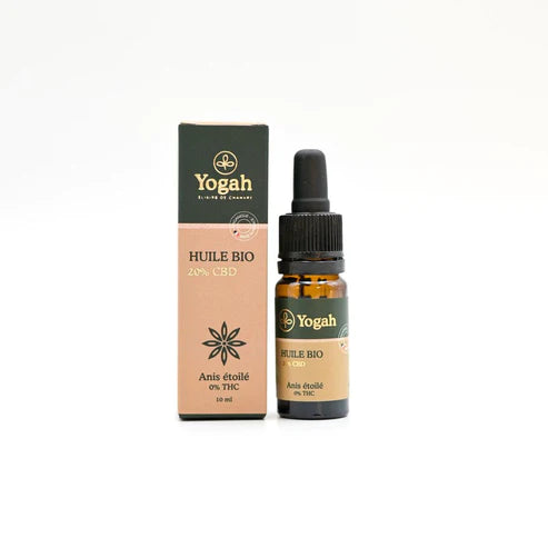 Huile bio cbd 20% à large spectre 10mL