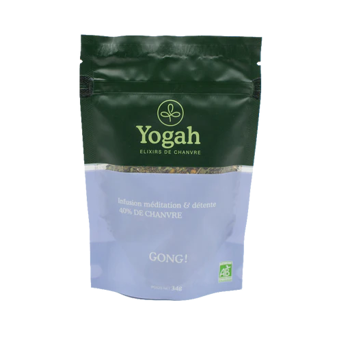 Infusion méditation & détente 40% de chanvre 10 mL