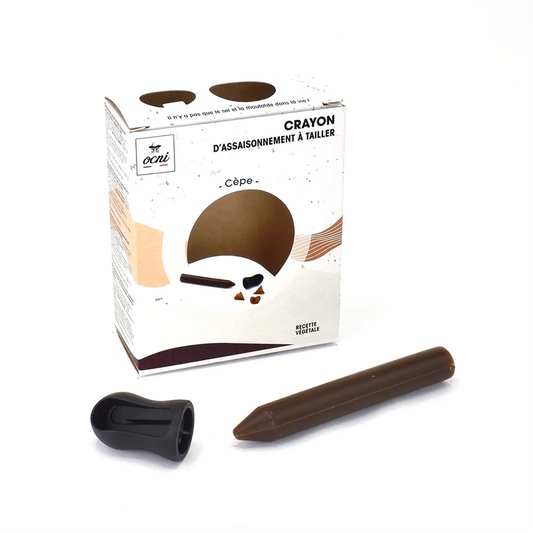 Assaisonnement à tailler | coffret 1 crayon | Cèpe