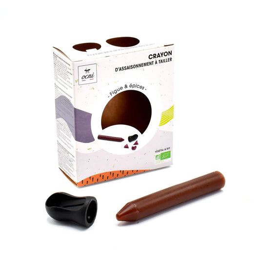 Assaisonnement à tailler | coffret 1 crayon | Figue & Epices (BIO)
