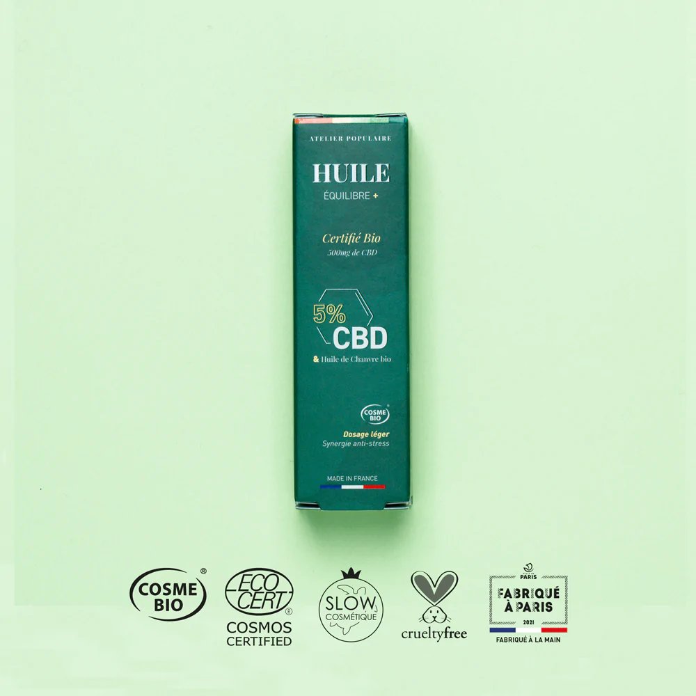 Huile équilibre - CBD 5% - 10ml
